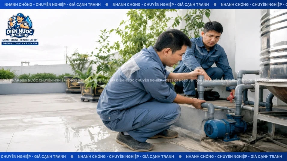 Điện Nước Cần Thơ - Thi công sửa chữa điện nước Uy tín - Chuyên Nghiệp